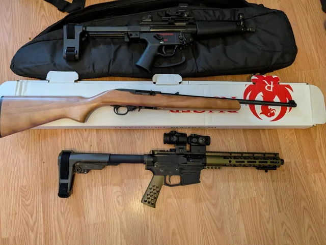 r/liberalgunowners - Range day trio